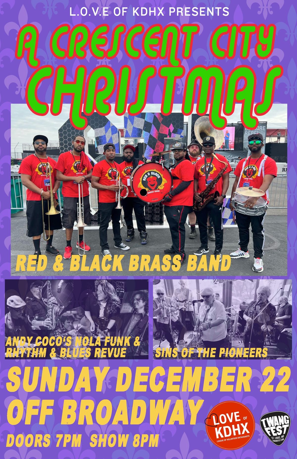 A Crescent City Christmas with the Red & Black Brass Band and More