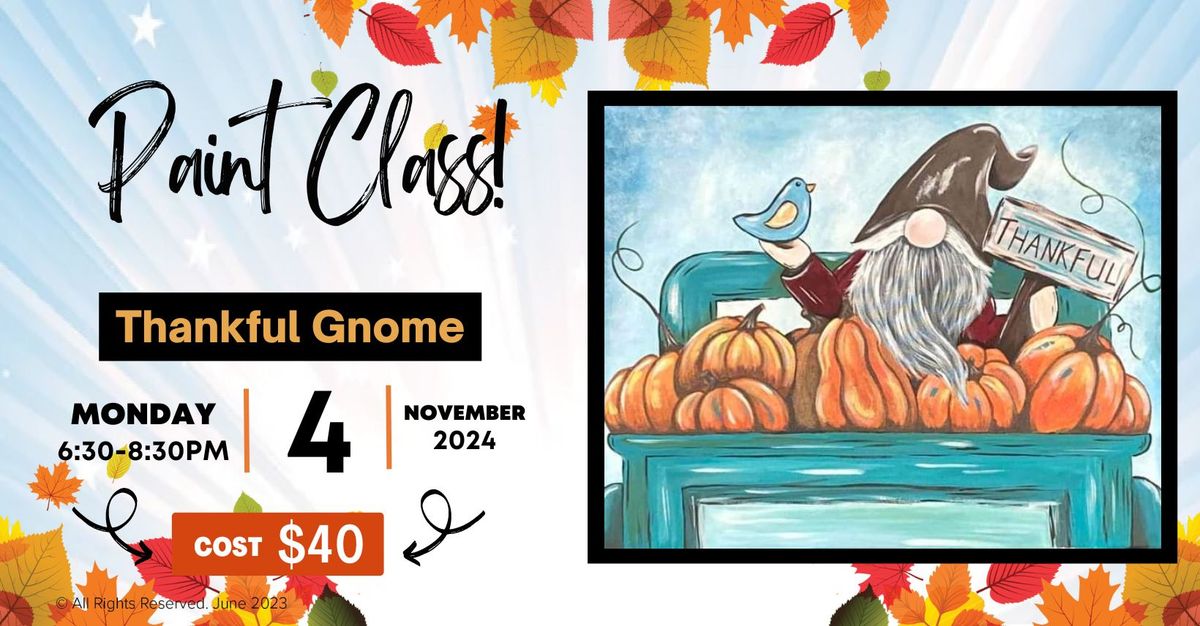 Thankful Gnome