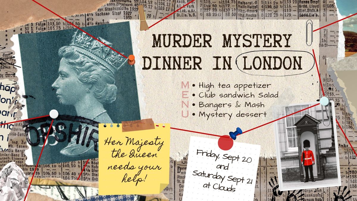 Murder Mystery dinner in London