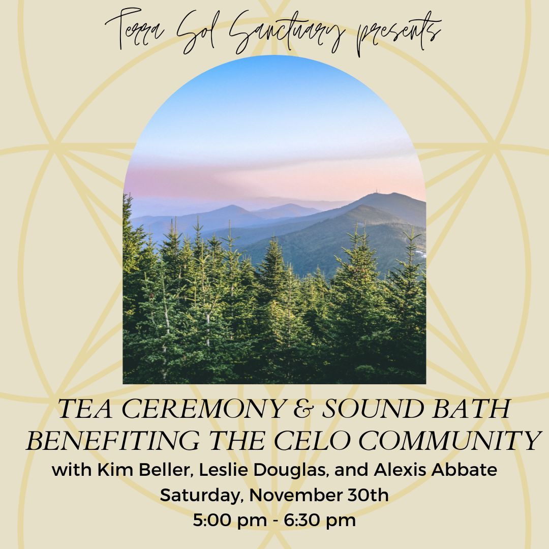 Tea Ceremony & Sound Bath Benefiting The Celo Community