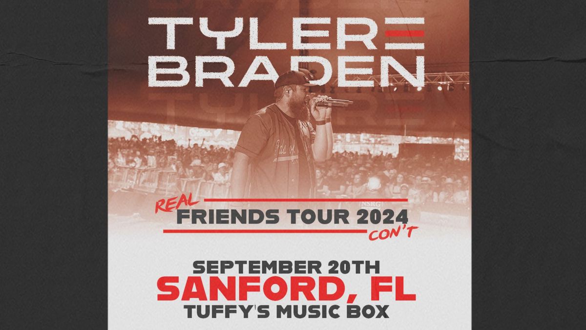 Tyler Braden: Real Friends Tour at Tuffy's Music Box