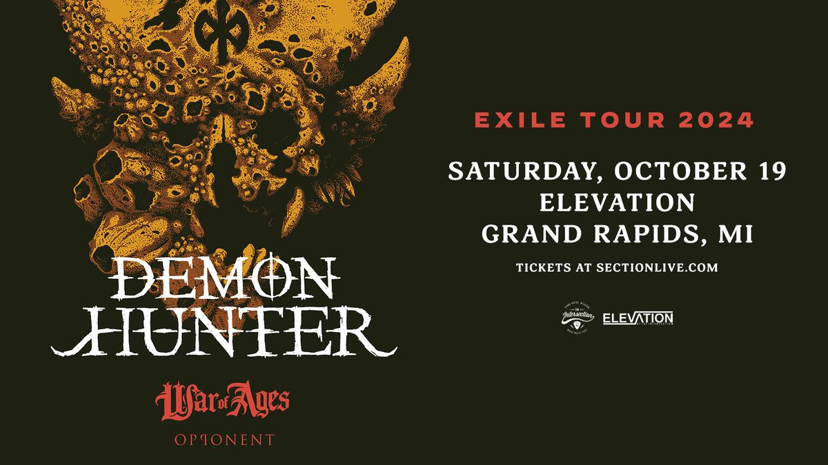 Demon Hunter - Exile Tour 2024 at Elevation - Grand Rapids, MI