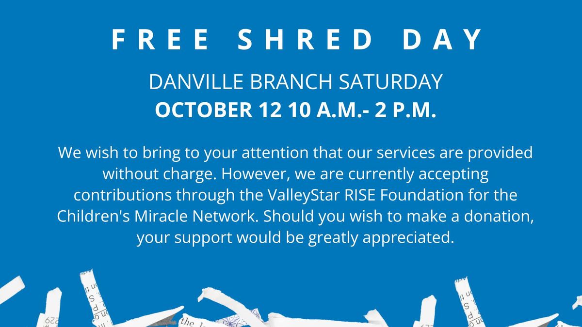 Free Shred Day