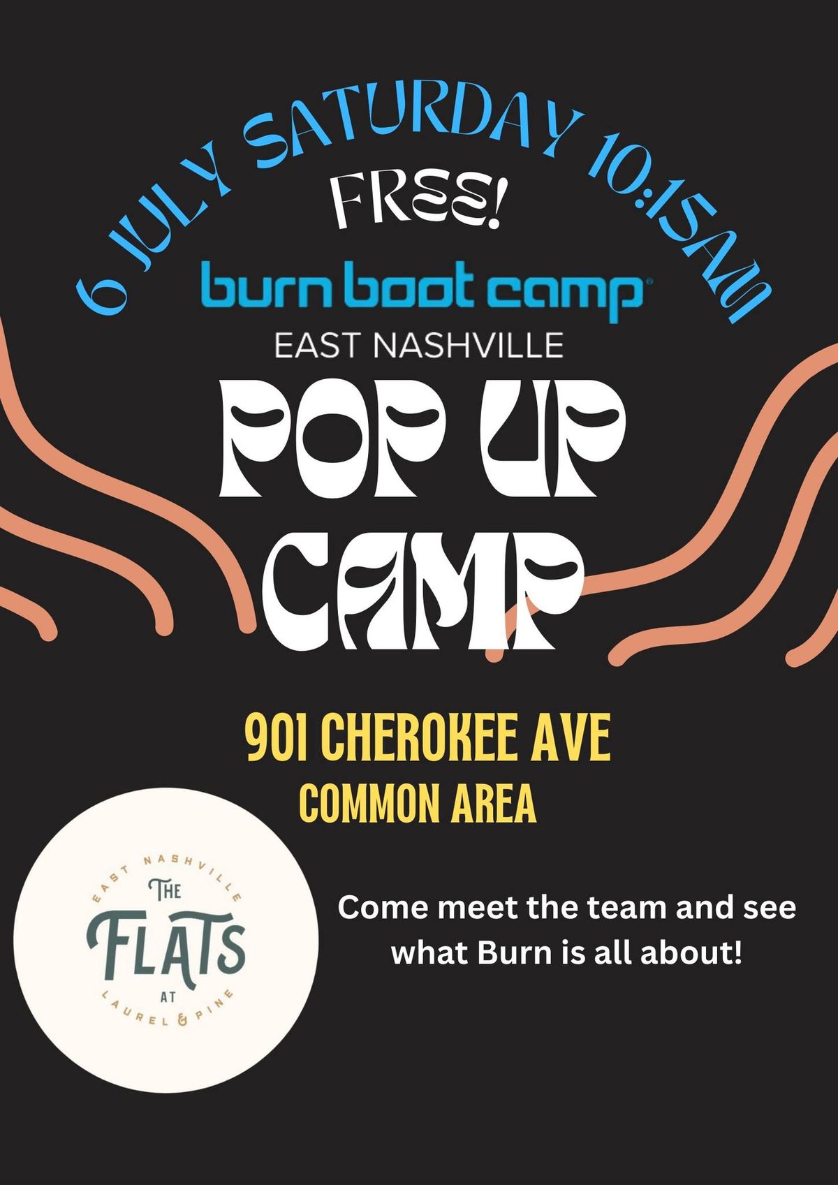 FREE Burn pop up camp 