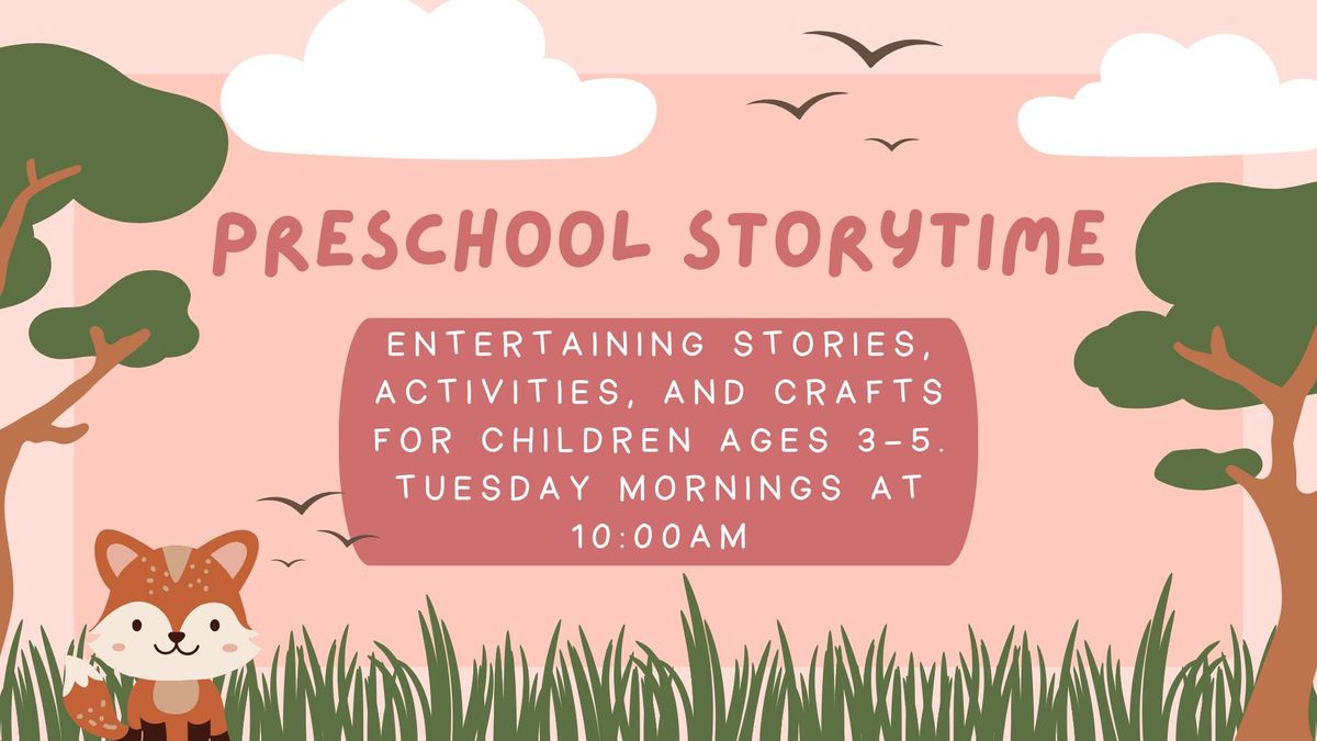 Preschool Storytime