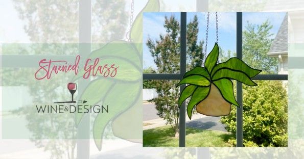 SOLD OUT | Stained Glass Hanging Plant