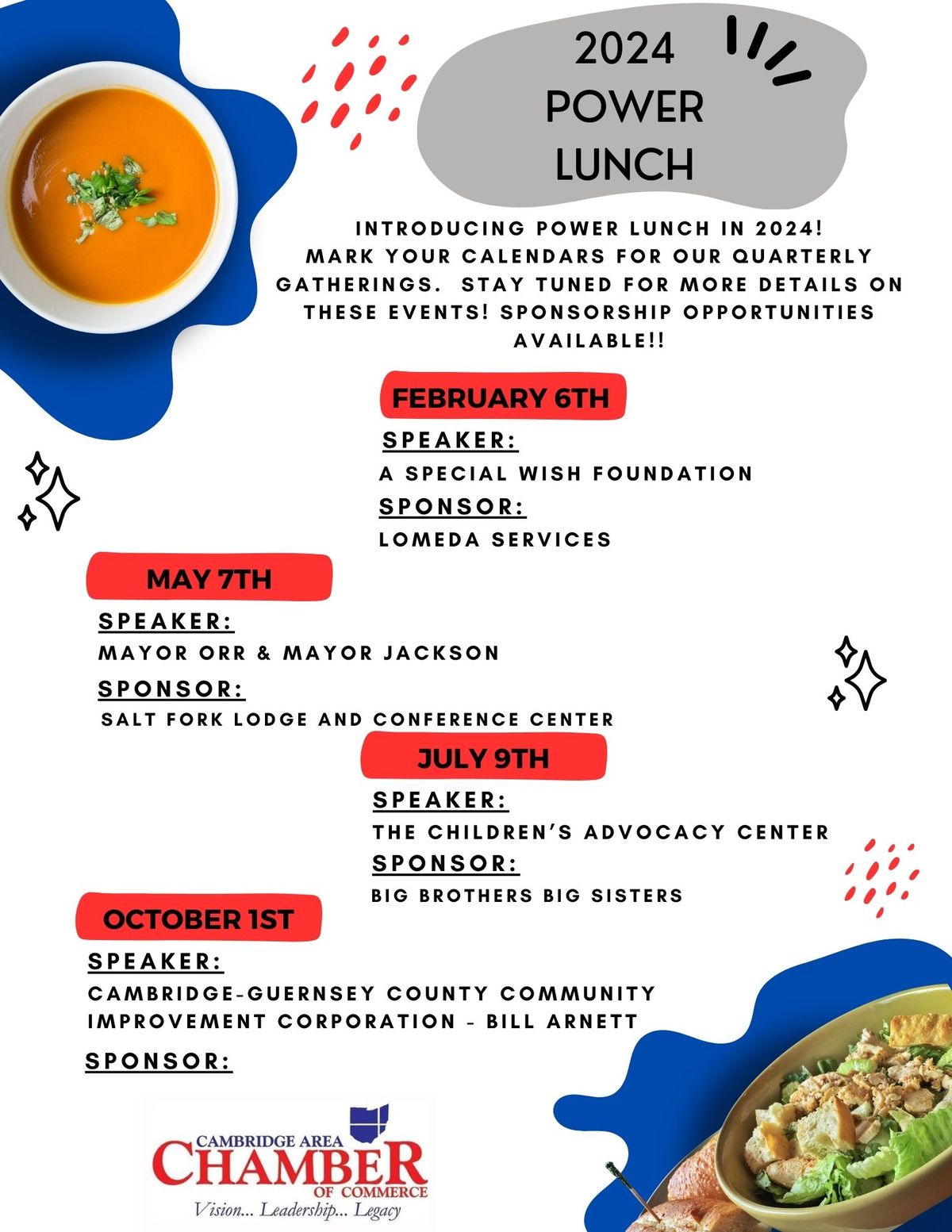 October Power Lunch