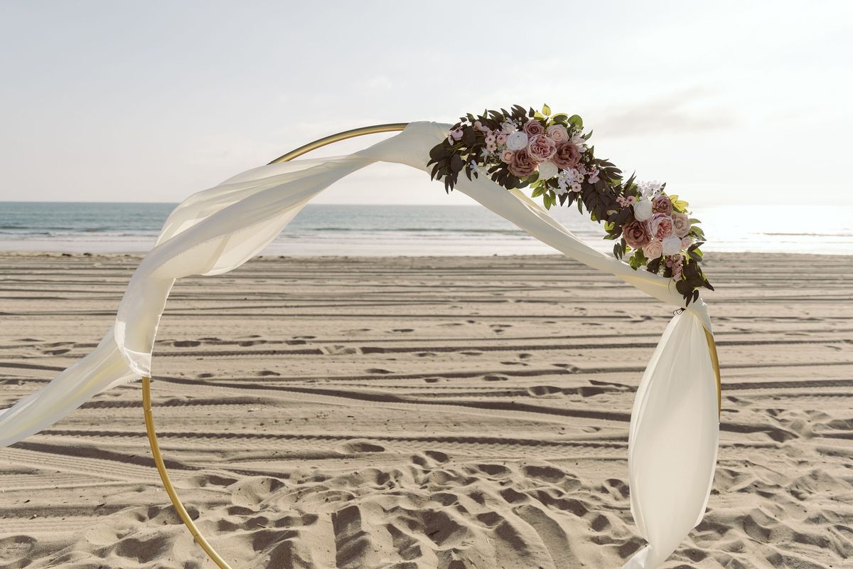 Elopement Event | Santa Monica Beach