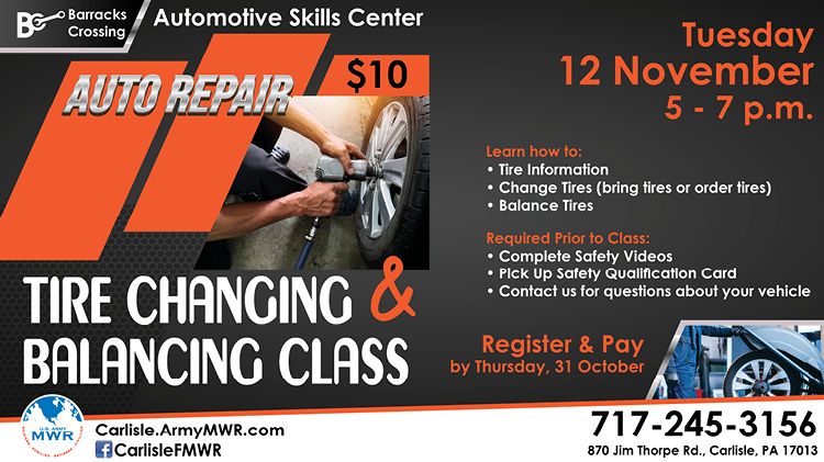 Tire Changing & Balancing Class