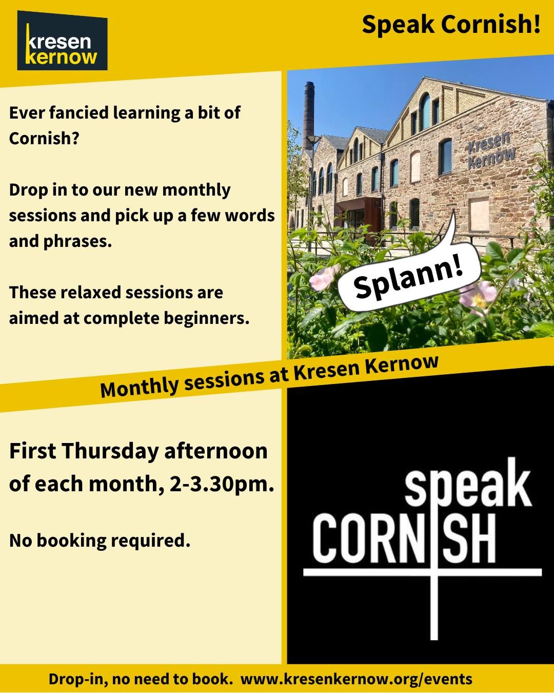 Speak Cornish sessions