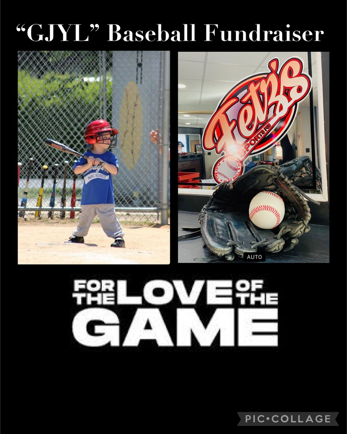 \u26be\ufe0f GJYL \u201cFor the Love of the Game\u201d Fundraiser \u26be\ufe0f