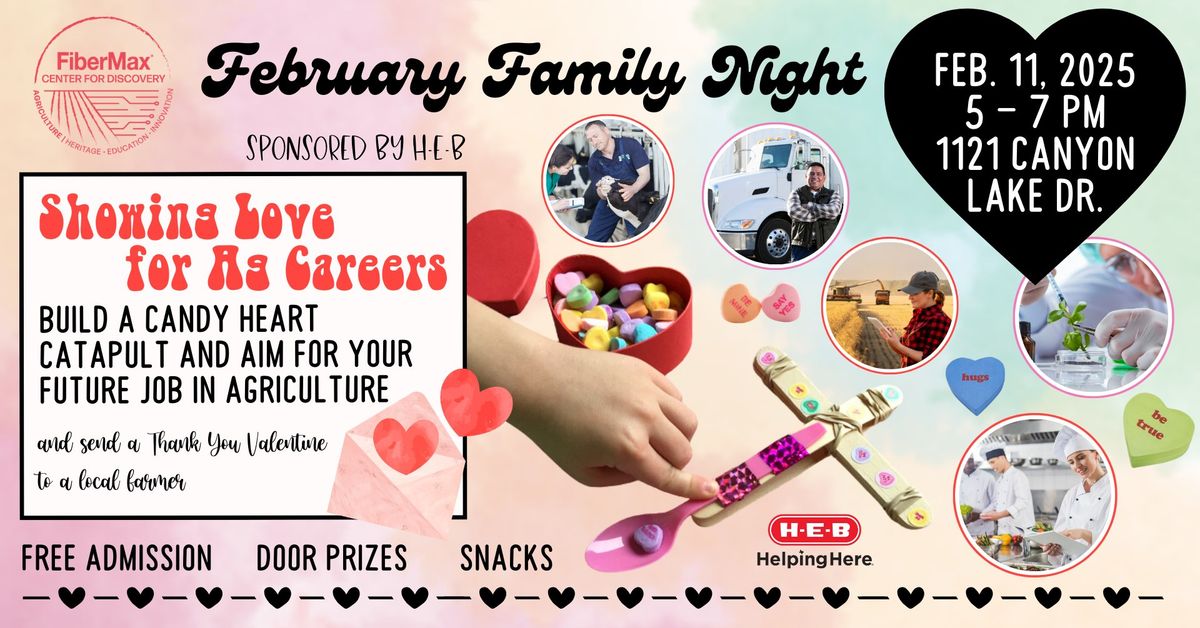 February Family Night sponsored by H-E-B