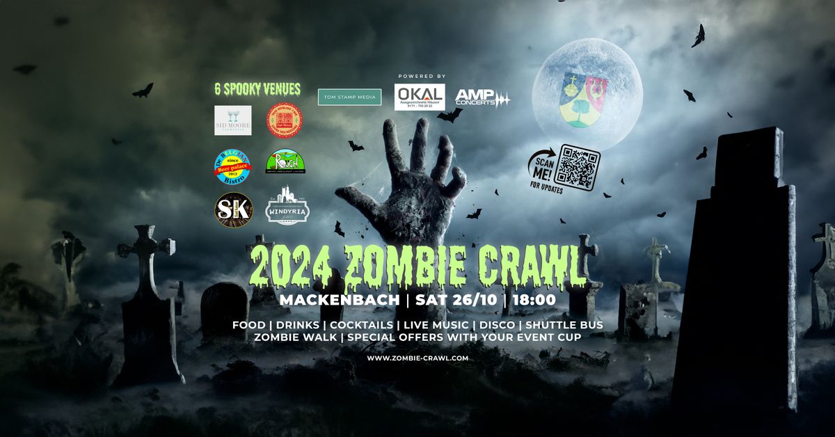 2024 ZOMBIE CRAWL! \ud83e\udddf\ud83c\udf83\ud83c\udf7b