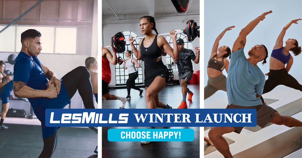 Winter Les Mills\u2122 Launch!