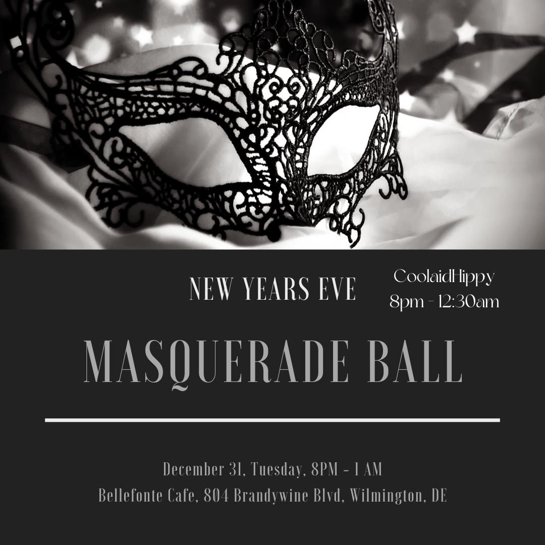 **UPDATE** PRICE DISCOUNT***  New Years Eve Masquerade Ball at the Bellefonte!