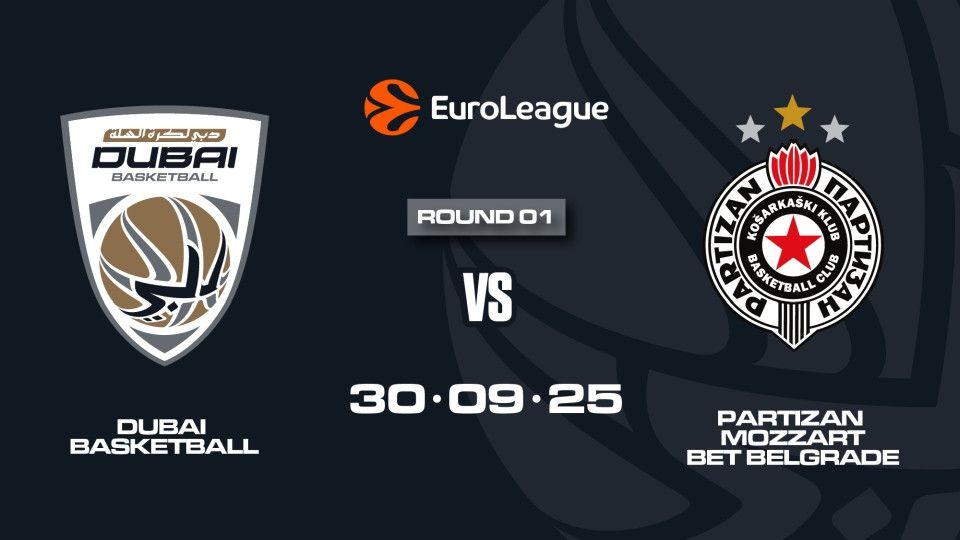 Dubai Basketball vs Partizan Mozzart Bet Belgrade