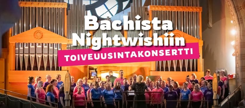 Bachista Nightwishiin-toiveuusintakonsertti