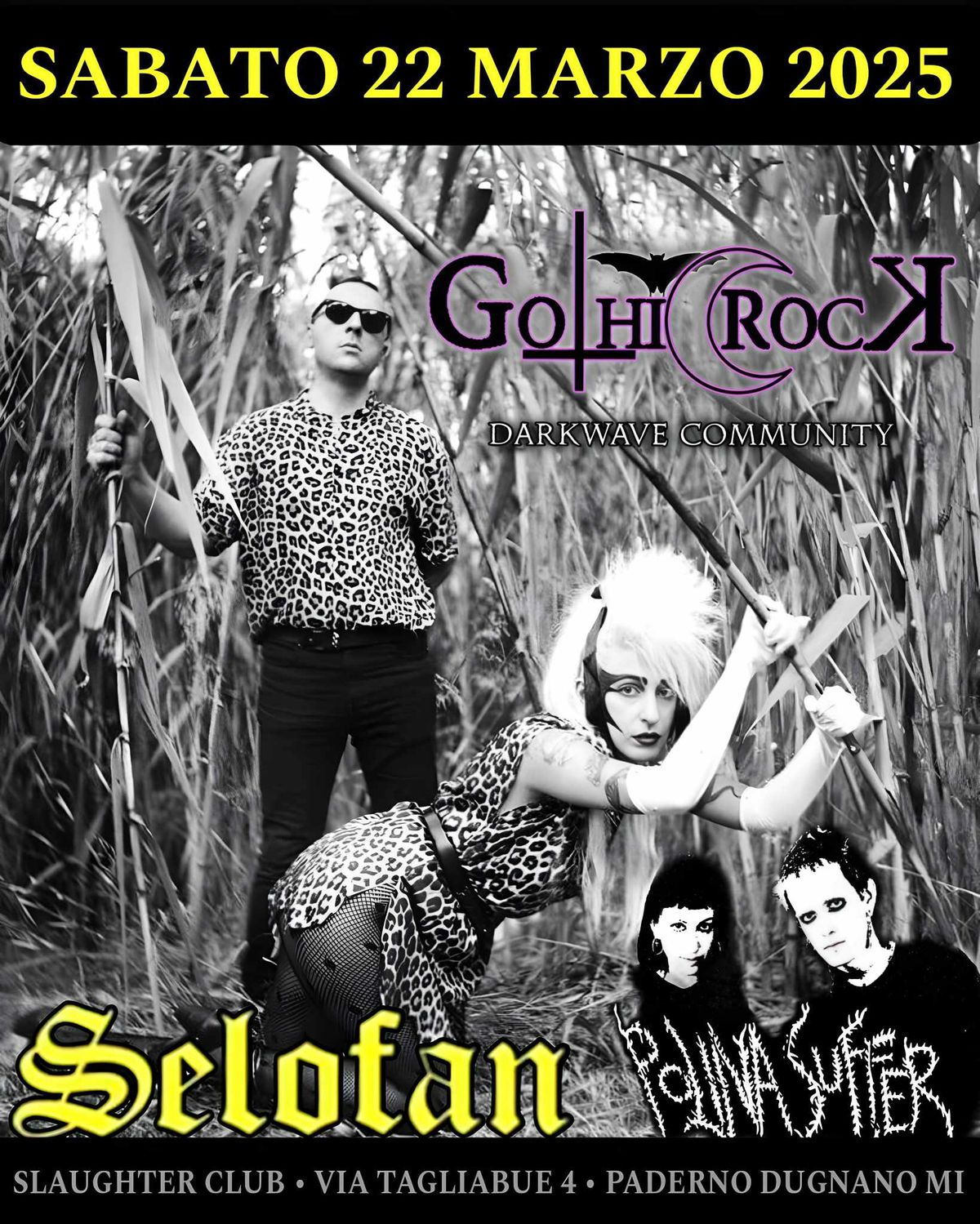 LIVE: SELOFAN & POLINA SUFFER \u2022 GOTHIC ROCK DARKWAVE COMMUNITY \u2022 Slaughter Club 