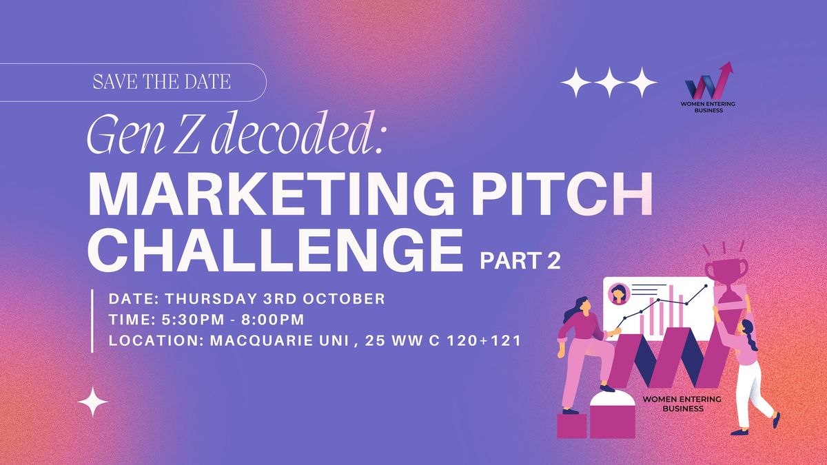 Gen Z Decoded: Marketing Pitching Challenge PART II