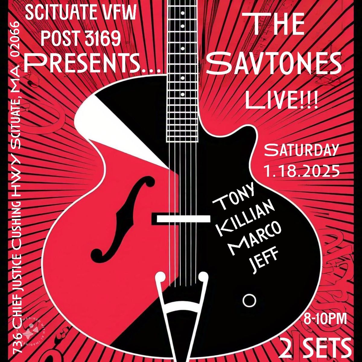 Savtones Live! 1st gig of 2025!