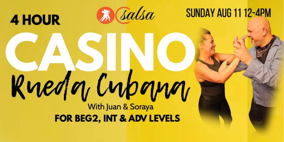 LEARN How to dance CUBAN CASINO  RUEDA