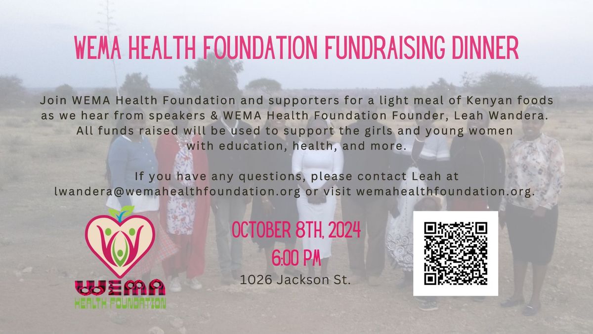 WEMA Health Foundation Fundraising Dinner