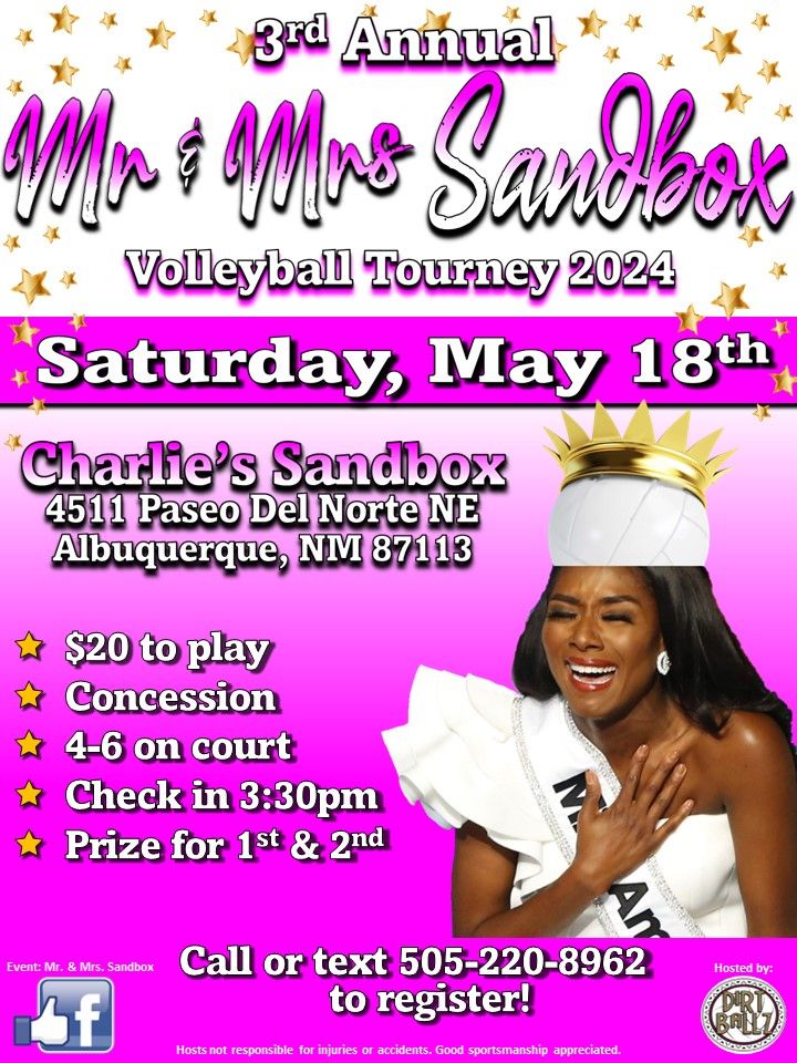 Mr. & Mrs. Sandbox Volleyball Tourney