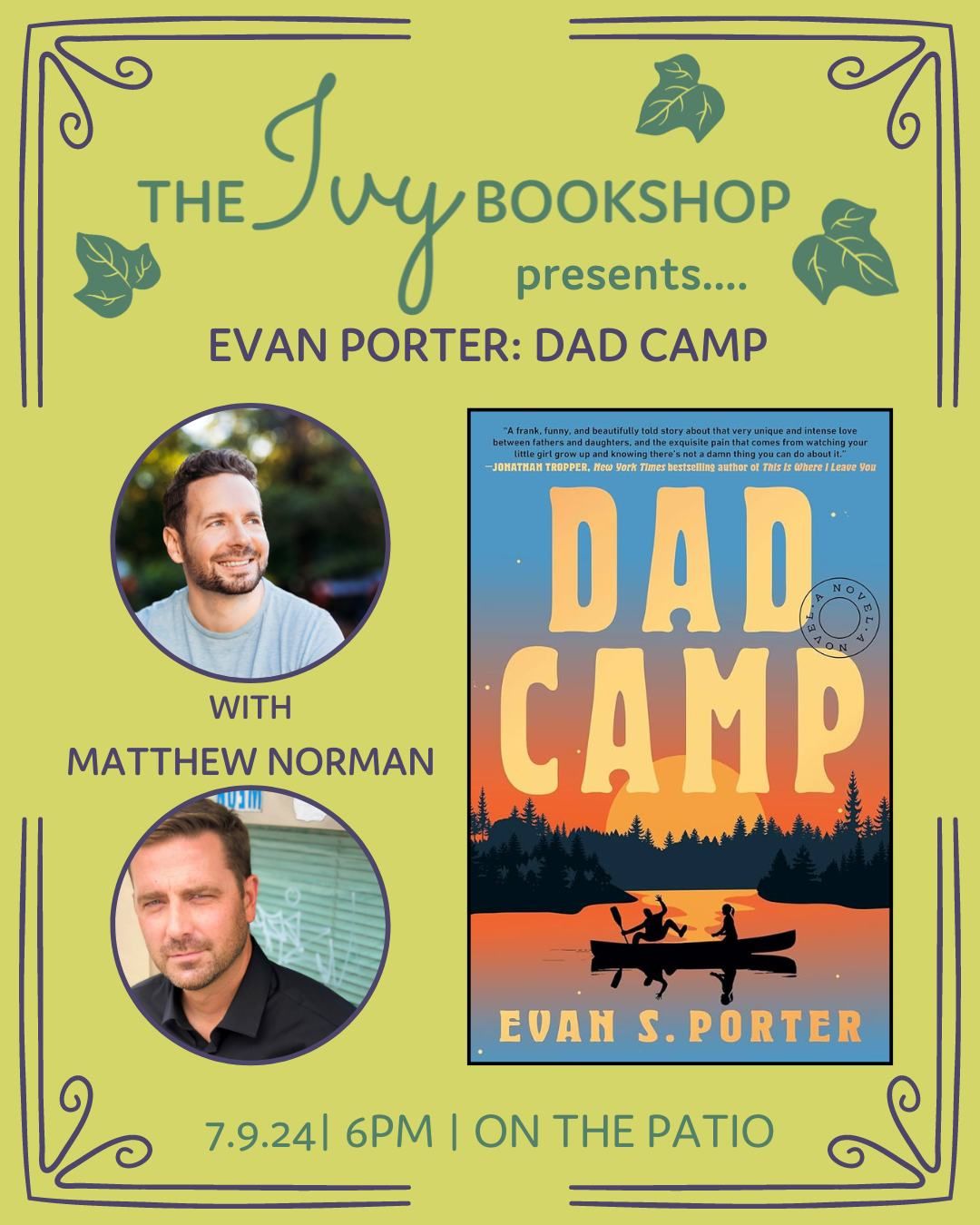 Evan Porter: DAD CAMP (With Matthew Norman)