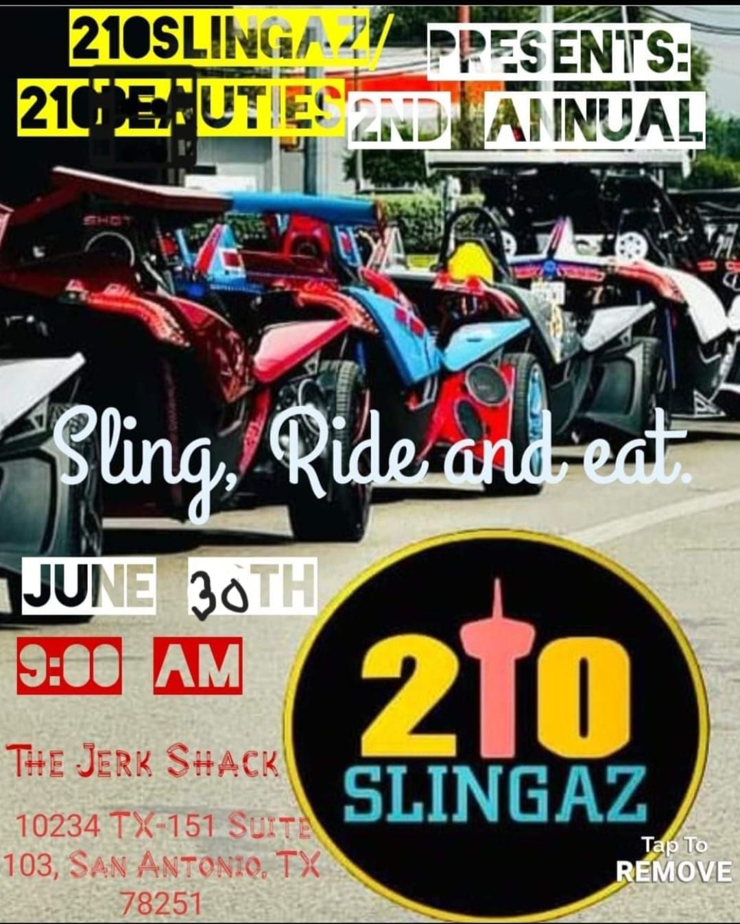 210Slingaz\/210beauties 2nd Annual Sling, Ride and Eat Event