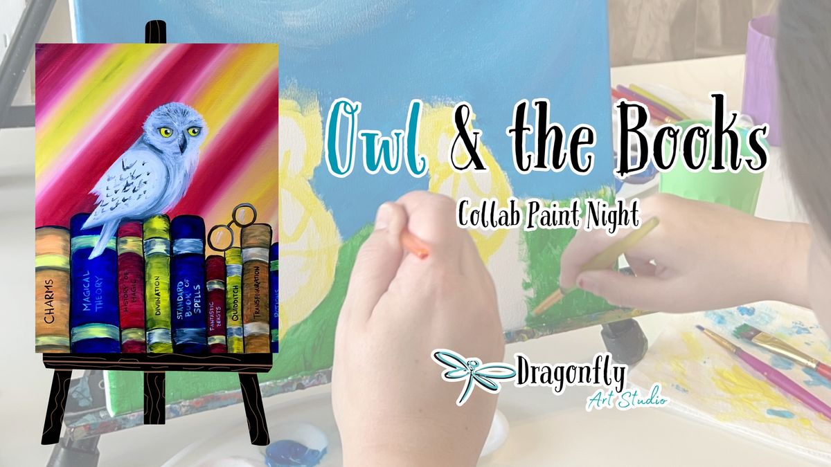 Owl & the Books Family Paint Night