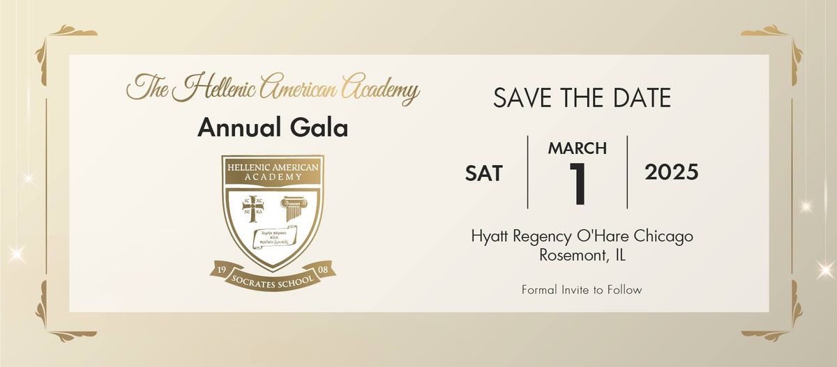 Hellenic American Academy Annual Gala