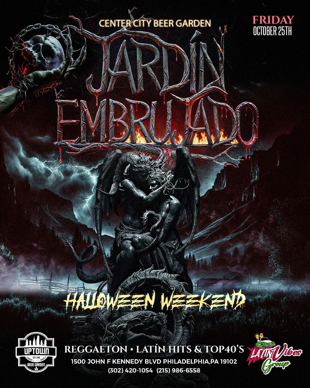 JARDIN ENBRUJADO #LATINHALLOWEEN 