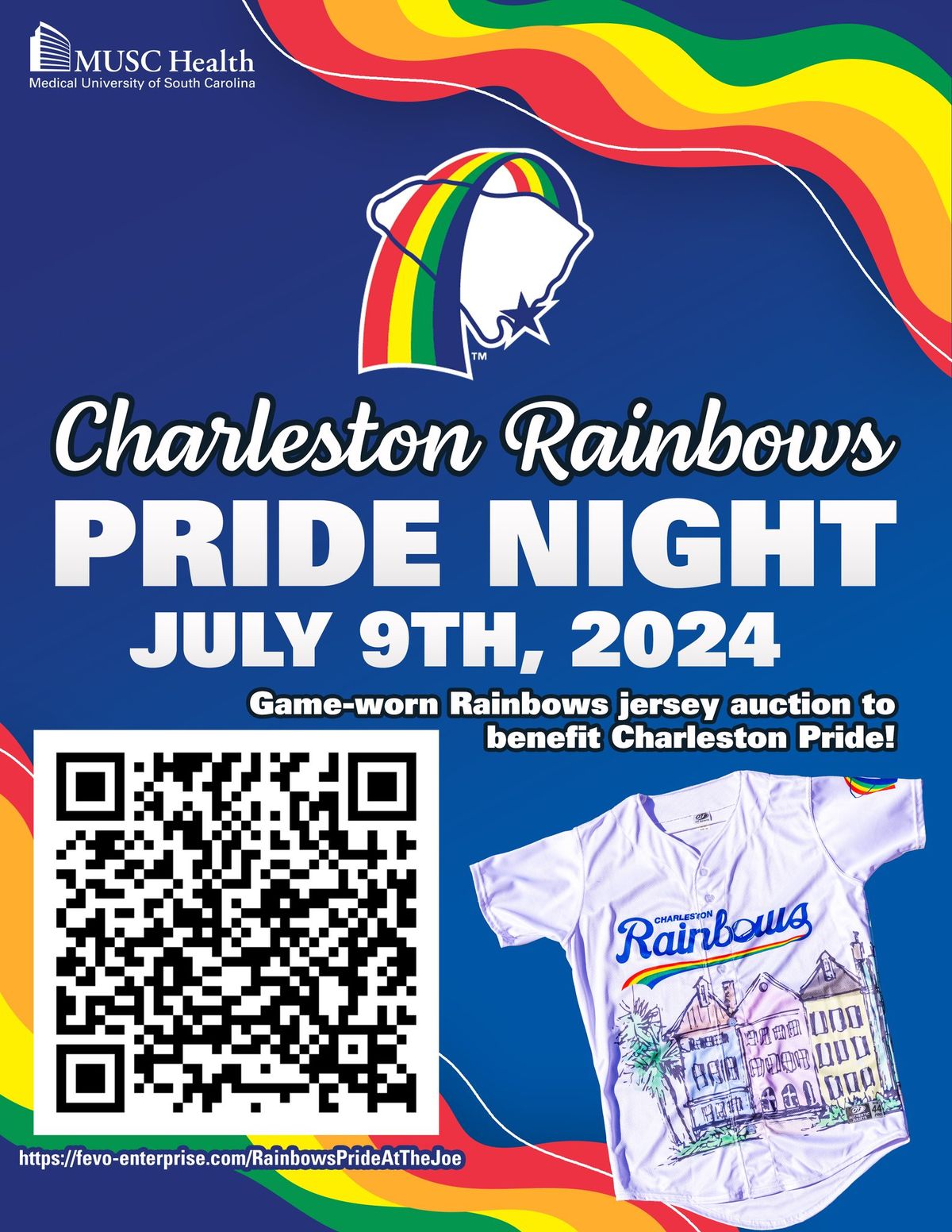 PRIDE NIGHT at Charleston Rainbows Game 