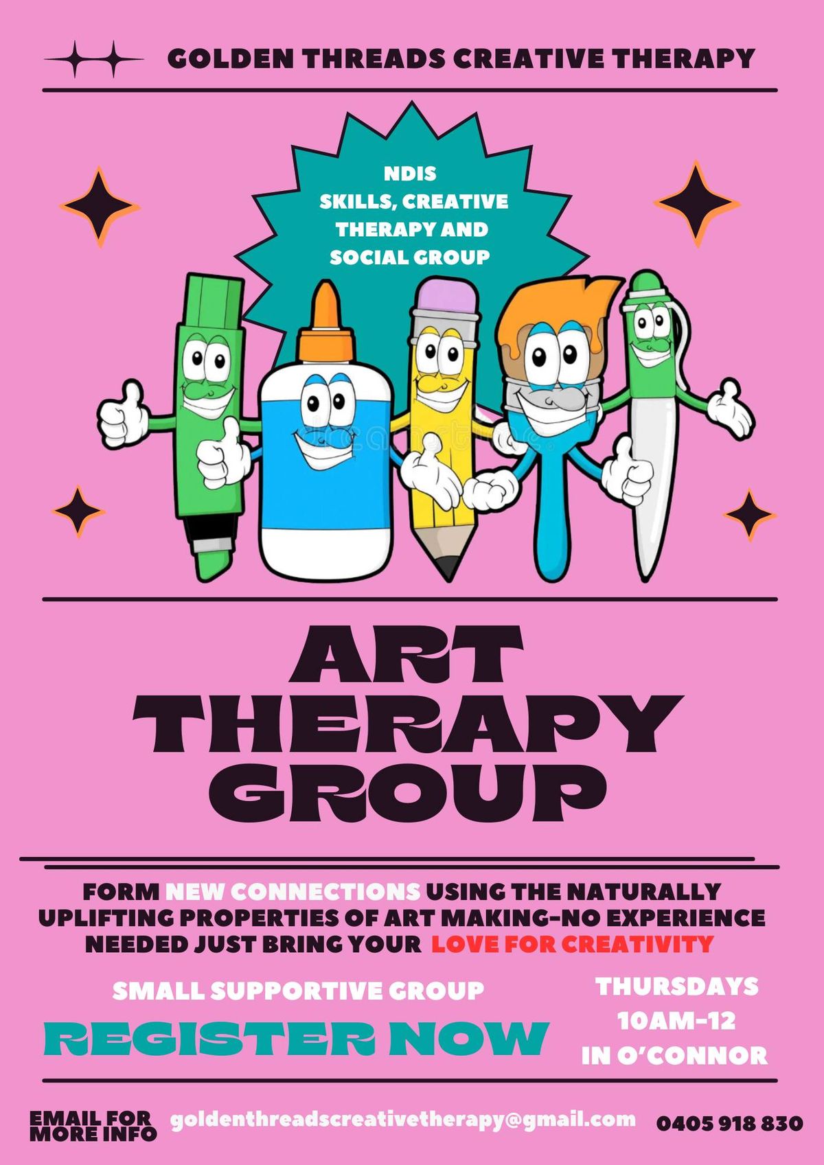 Art Therapy Group Program (NDIS participants)