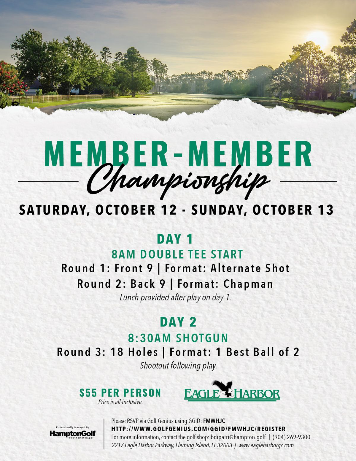 Member-Member Championship (Member-Only Event)