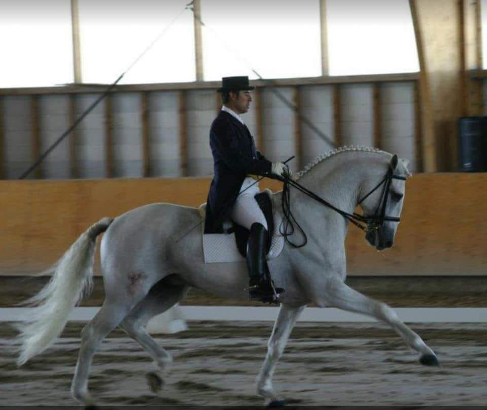 Jorge Pereira at Glenwood Stables 