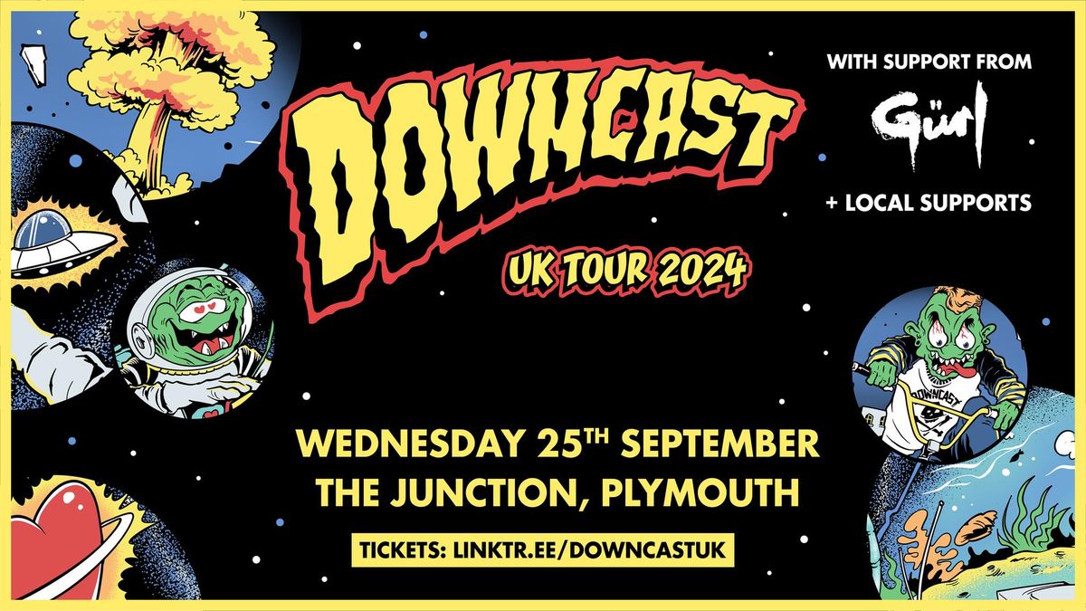 downcast + g\u00fcrl @ The Junction, Plymouth | 25.09.24