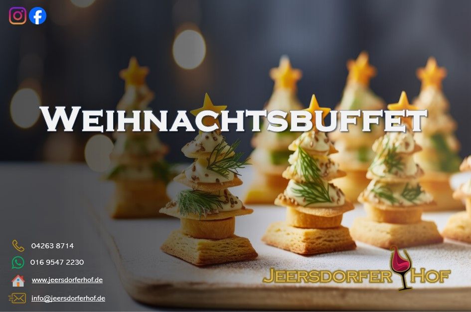 1. Weihnachtstag (Weihnachtsbuffet)