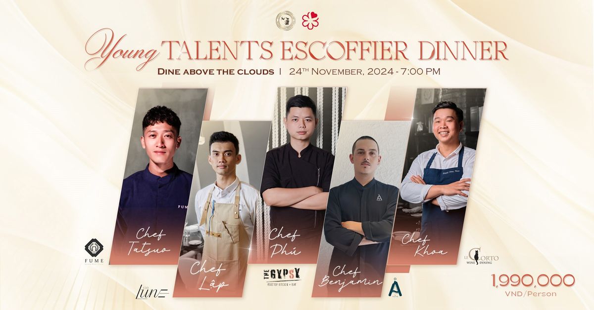 Young Talents Escoffier Dinner: A Modern French Culinary Experience