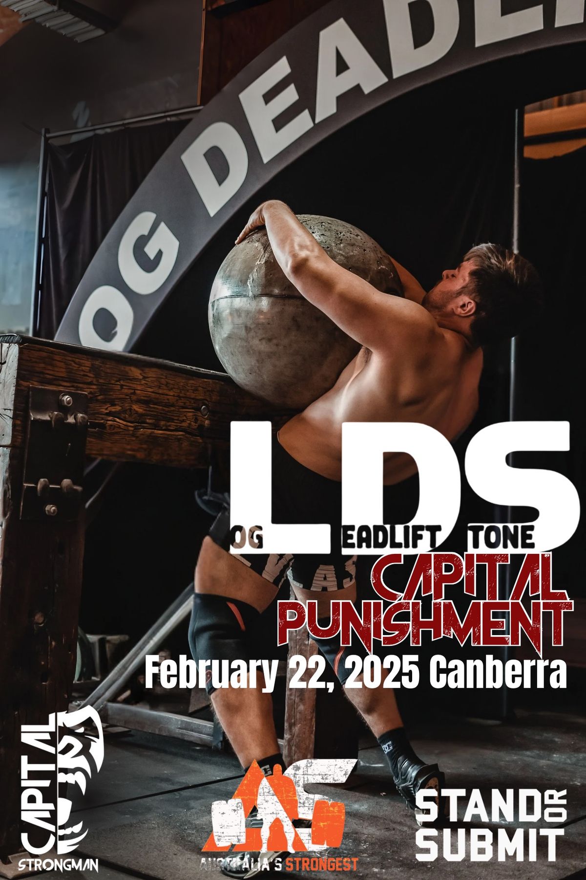 Log Deadlift Stone - Capital Punishment 