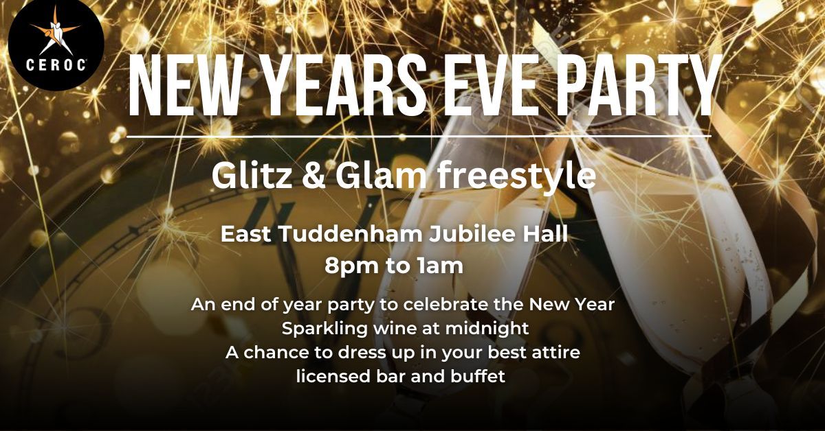 Glitz, Glam & Sparkly New Years Eve Party