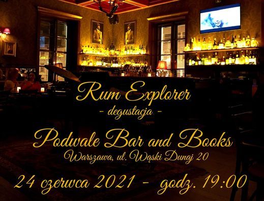 Degustacja rum\u00f3w - Warszawa - Podwale Bar and Books