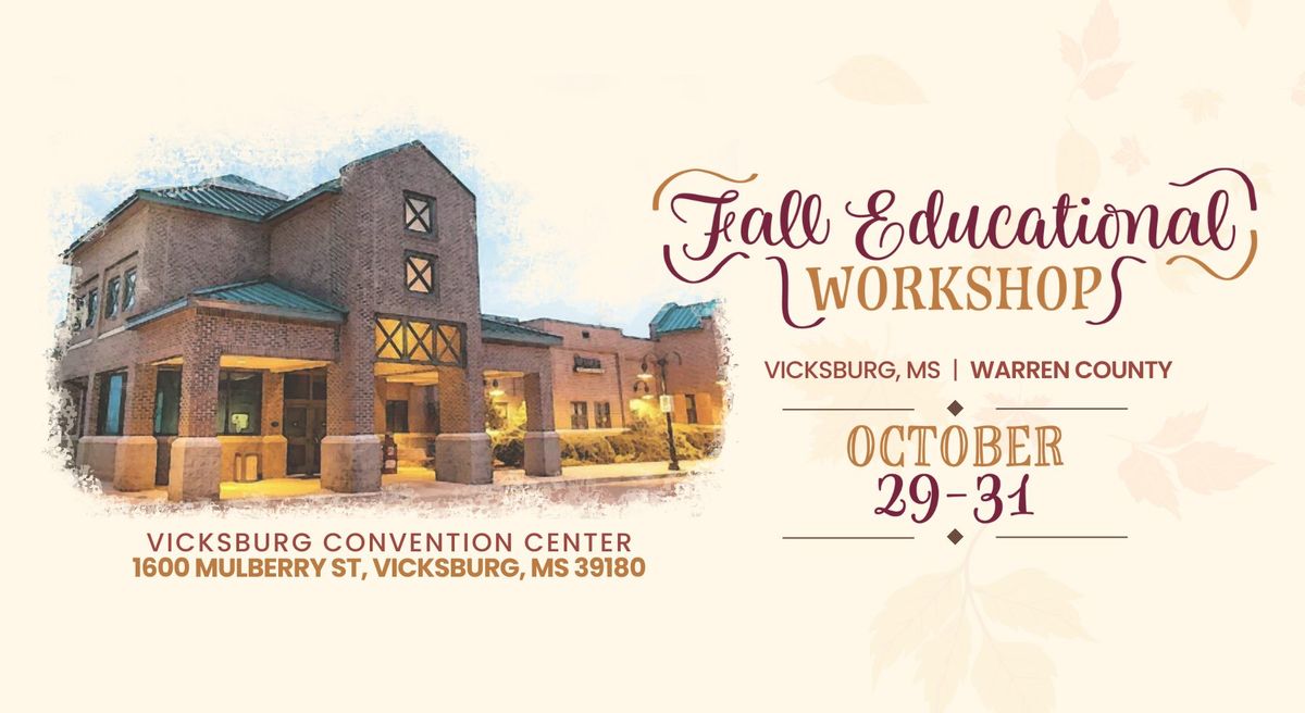 2024 Fall Educational Workshop