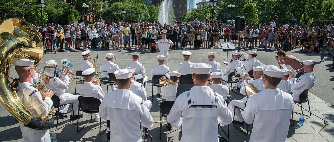 Fall 2024 Brown Bag Concert: U.S. Navy Band Northeast with New England Conservatory Symphonic Wind