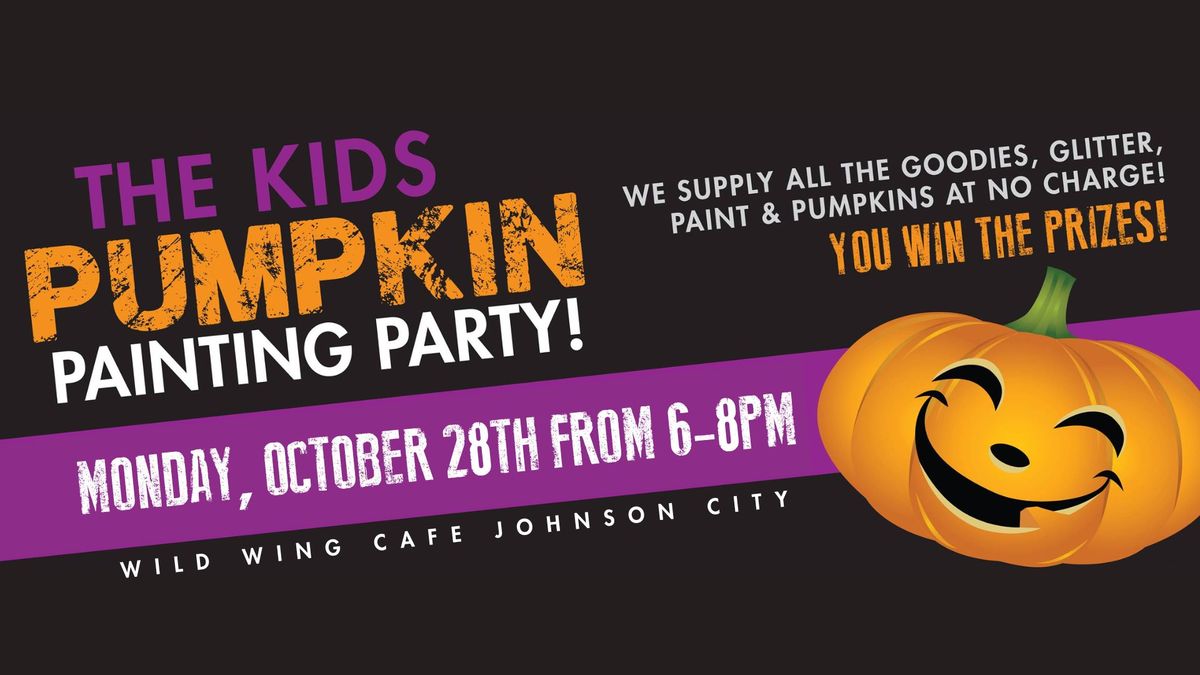 Pumpkin Painting Party! 