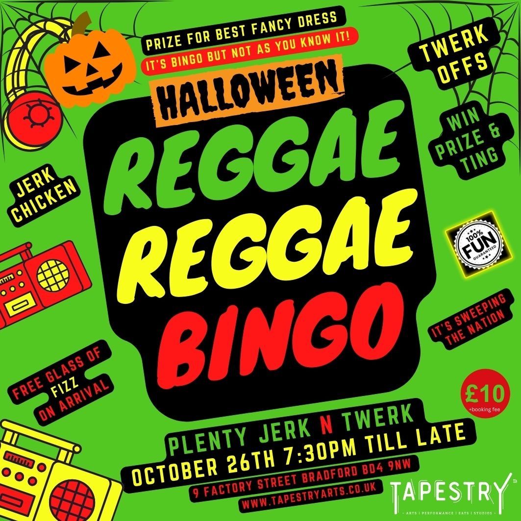 Reggae Reggae Bingo HALLOWEEN SPECIAL