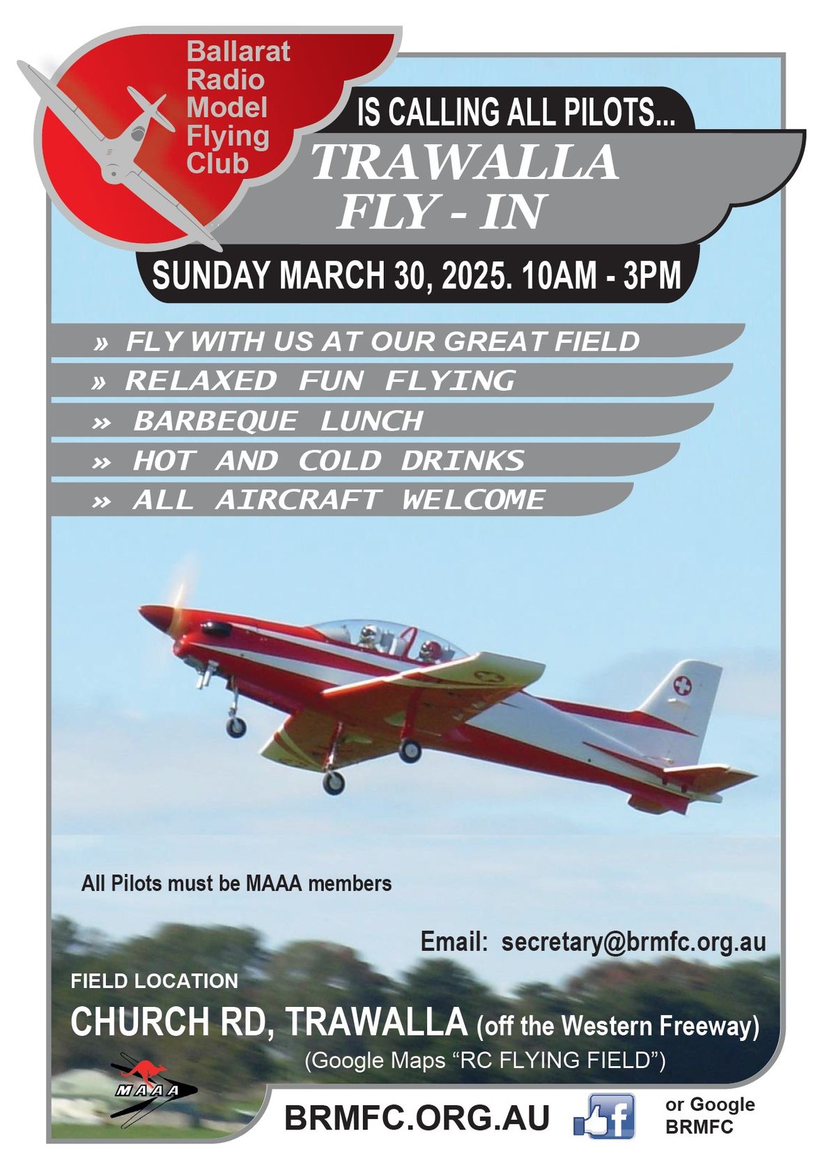 Ballarat Radio Model Flying Club Trawalla Fly-In