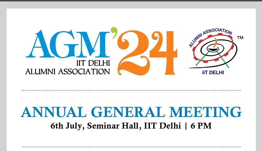 Annual General Body Meeting 2024 on 6th July 2024