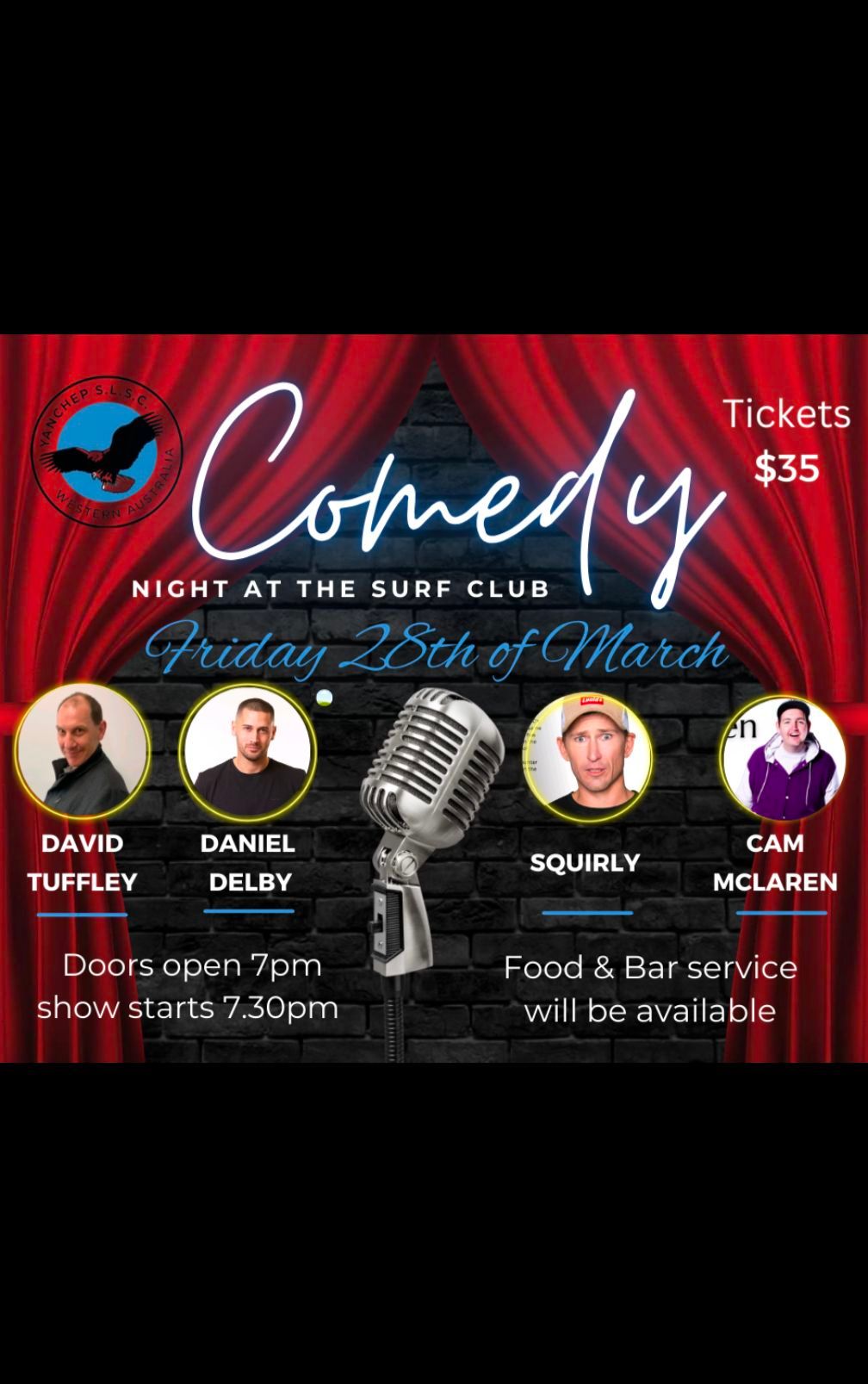 Yanchep S.L.S.C Comedy night 