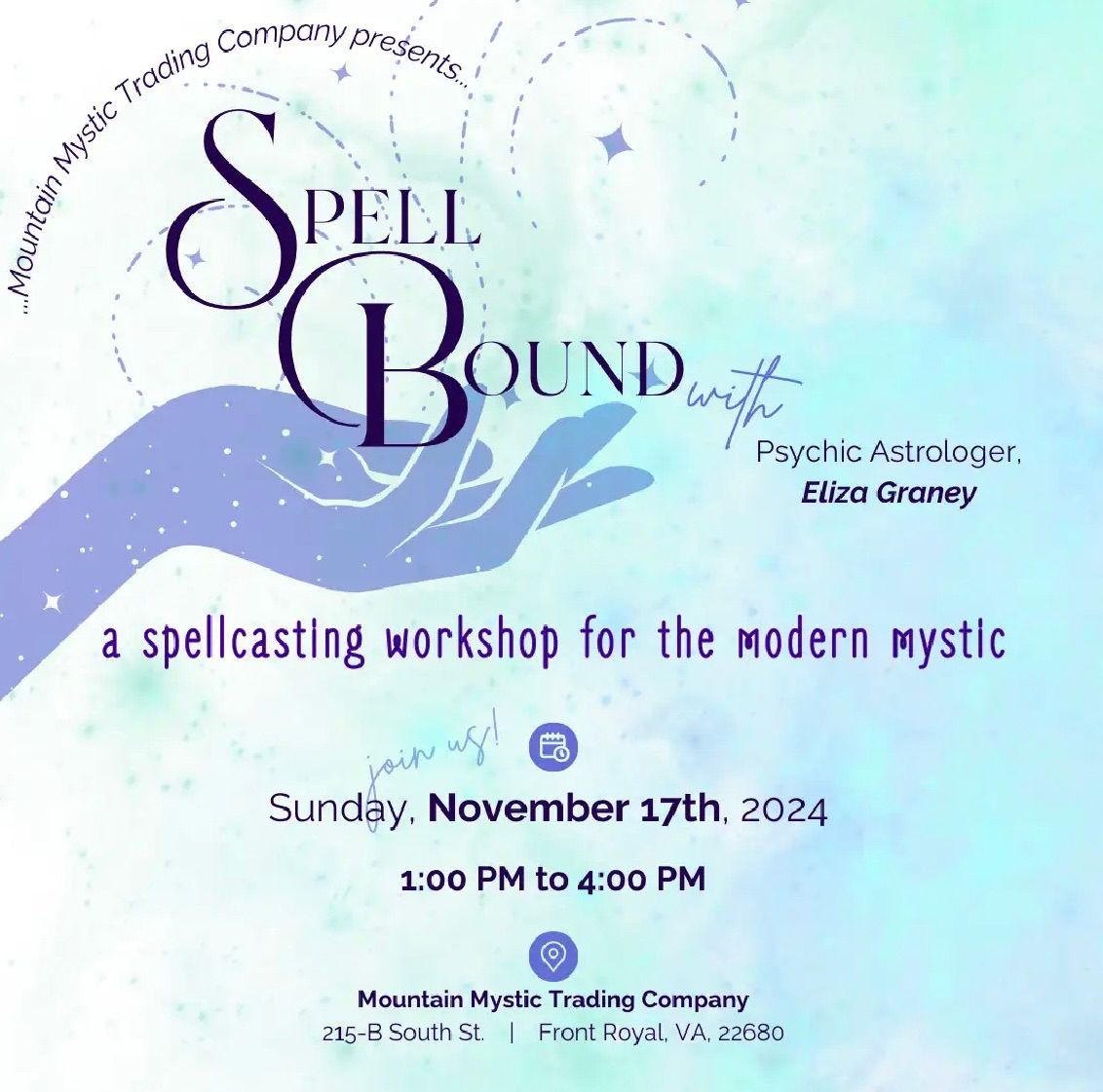 Spell Pouch Workshop with Eliza Graney